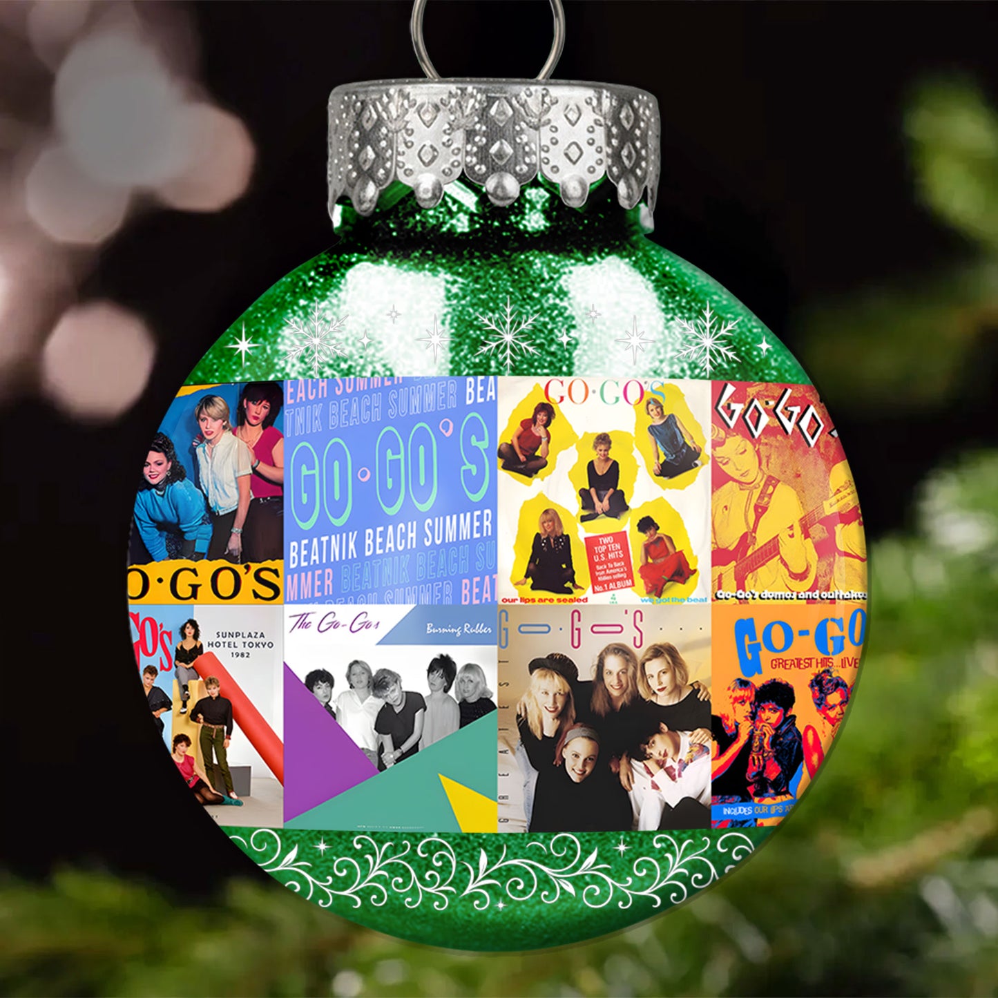 The Go-Go’s Ball Ornament – Pop Rock Trailblazers