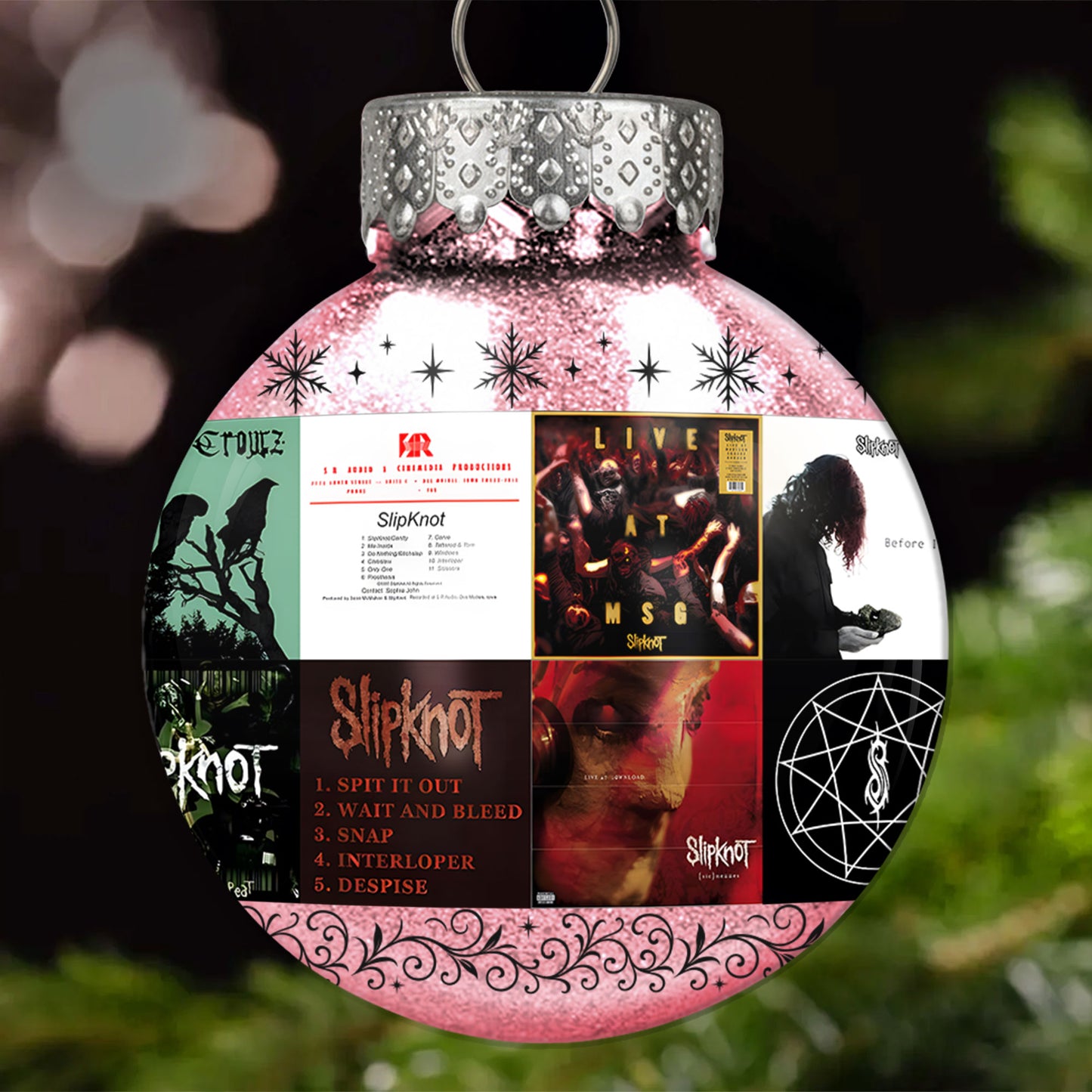 Slipknot Ball Ornament – Metal Mayhem Collection