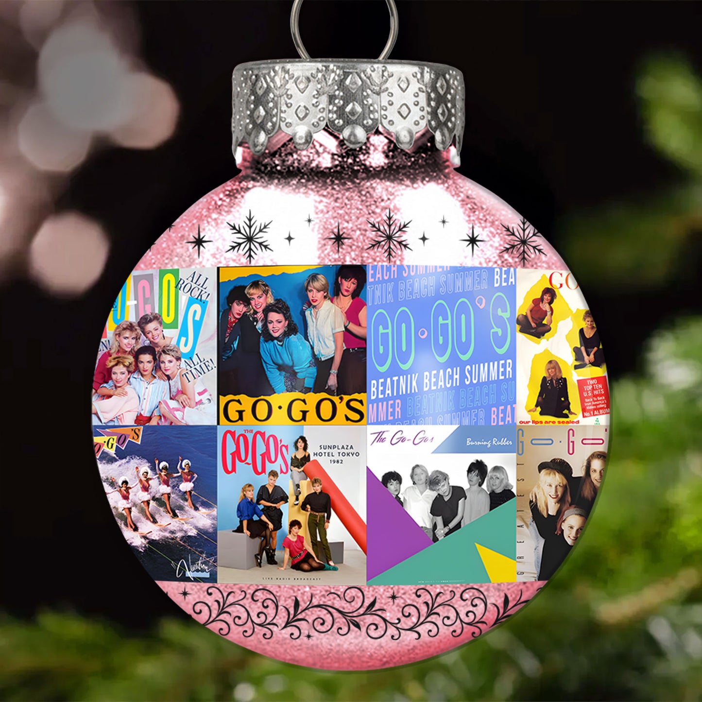 The Go-Go’s Ball Ornament – Pop Rock Trailblazers