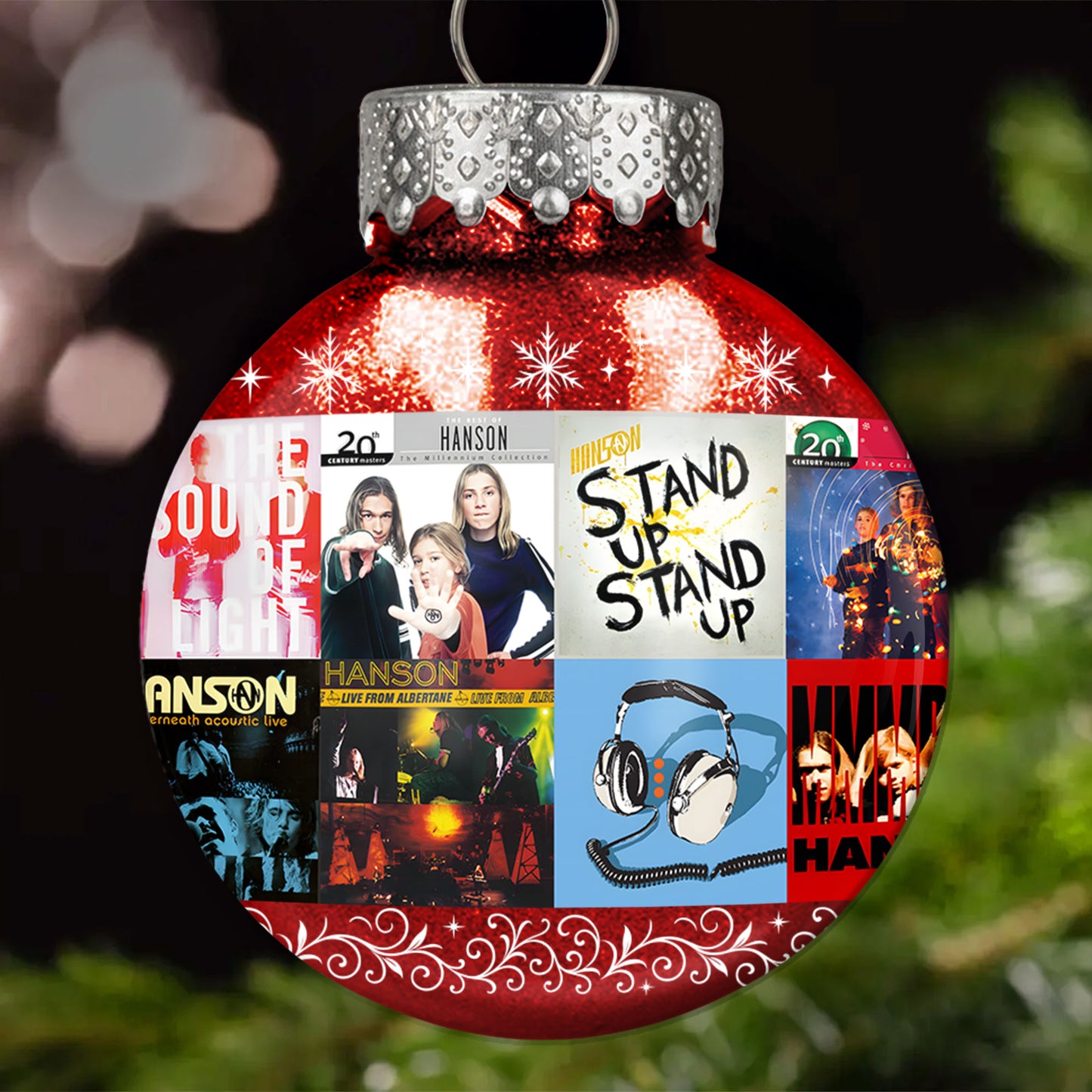 Hanson Ball Ornament – Pop Rock Harmony Collection
