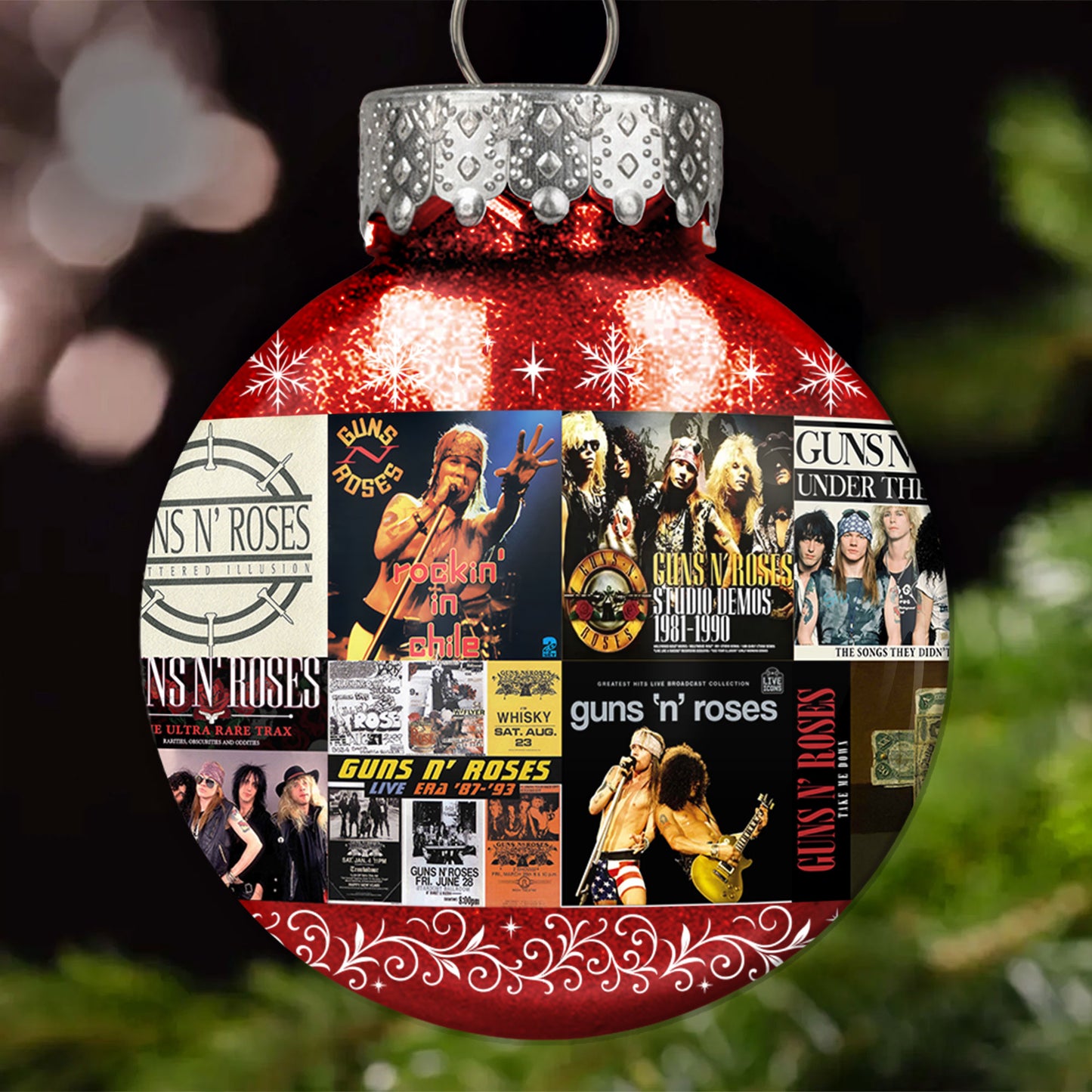 Guns N’ Roses Ball Ornament – Hard Rock Icons