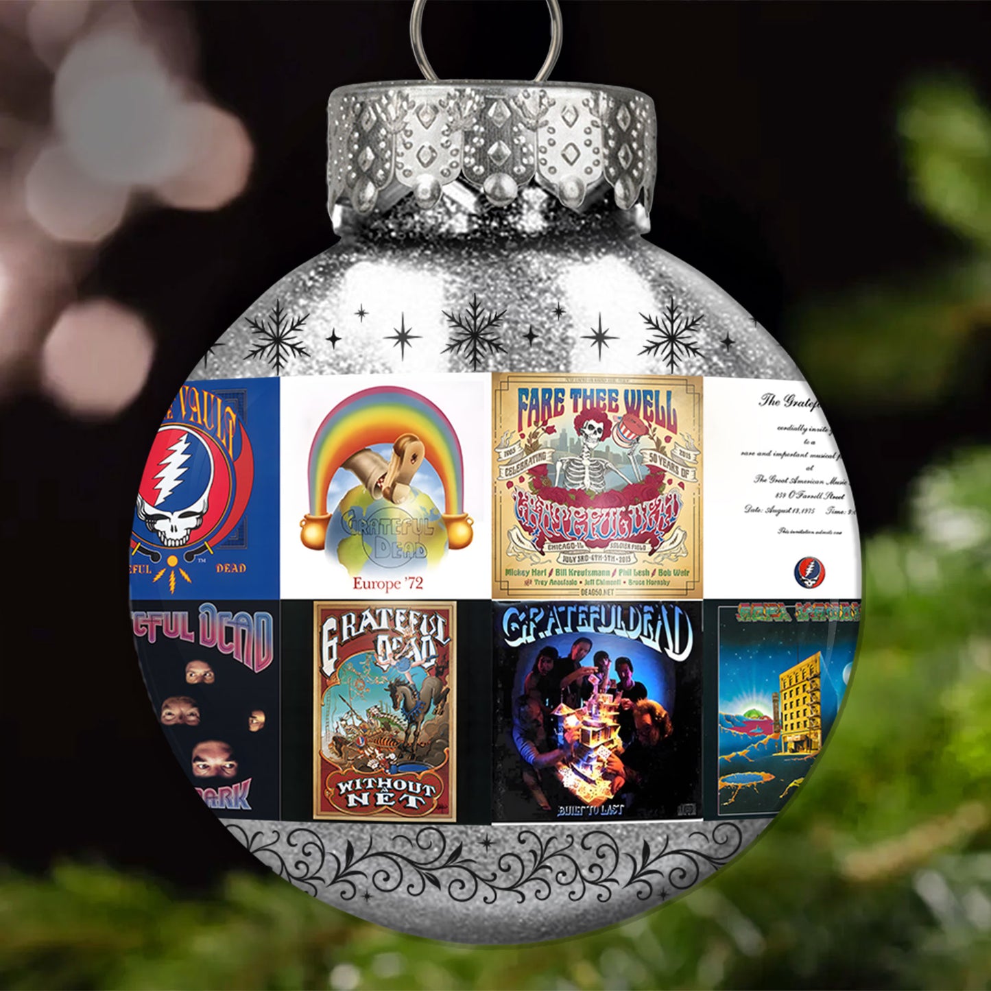 Grateful Dead Ball Ornament – The Spirit of Psychedelic Rock