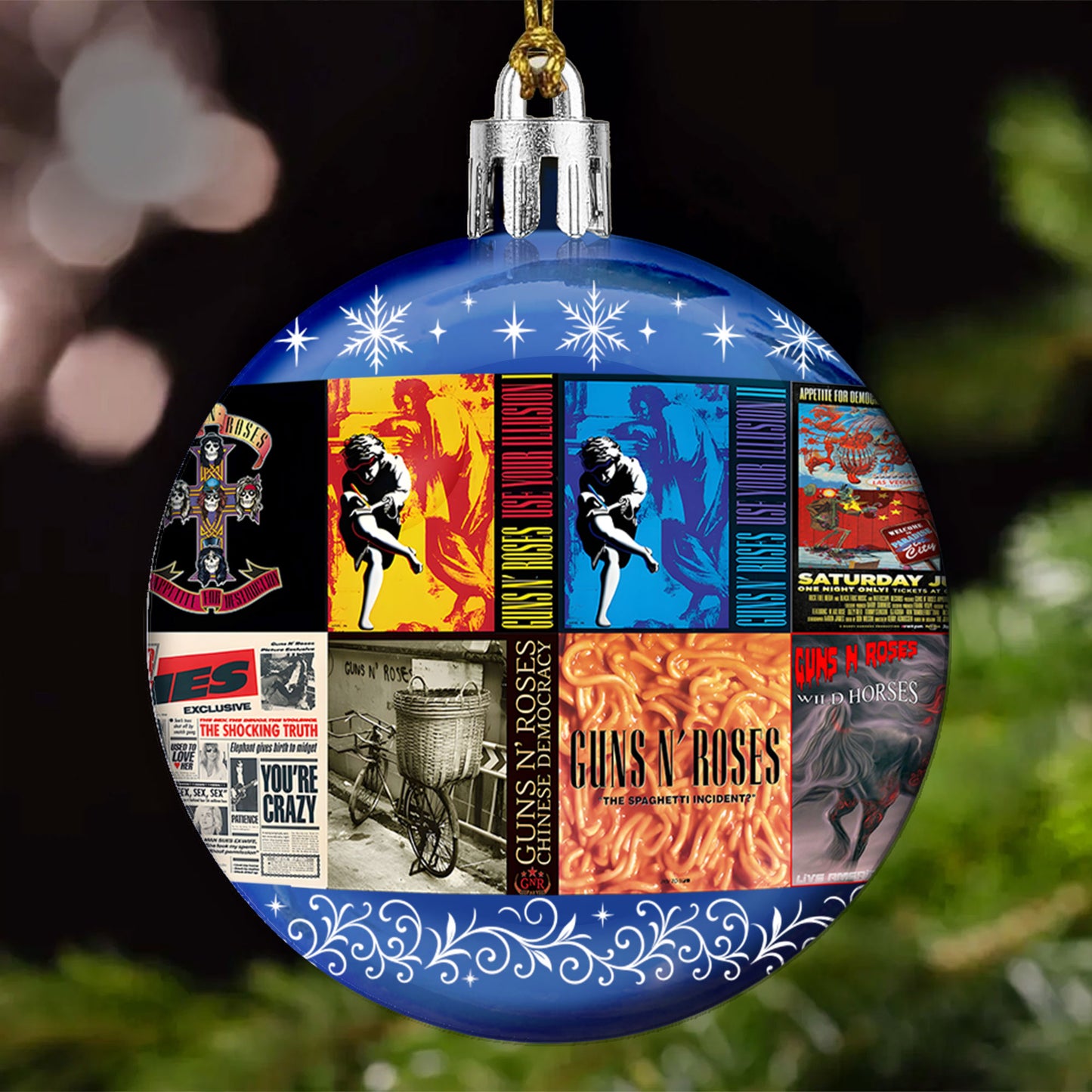 Guns N’ Roses Ball Ornament – Hard Rock Icons