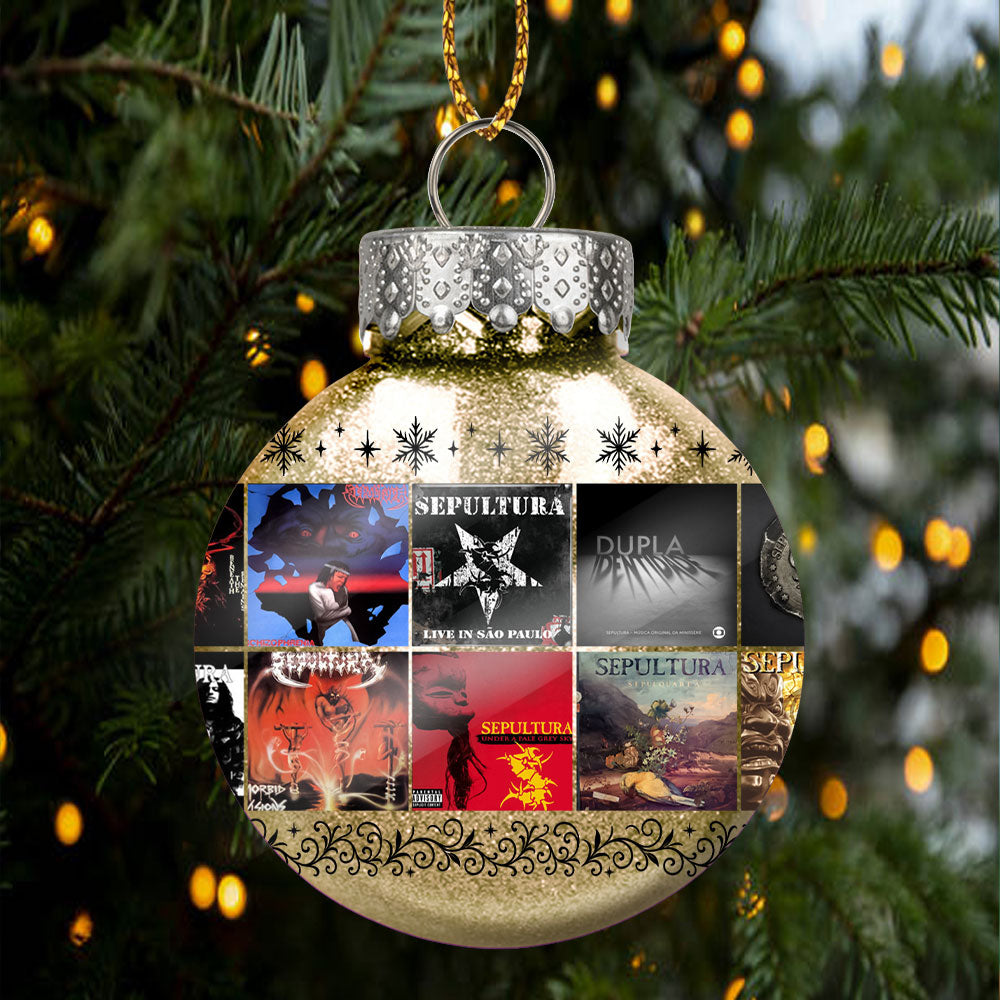 Sepultura Ornament – Metal Legends Meet Holiday Spirit