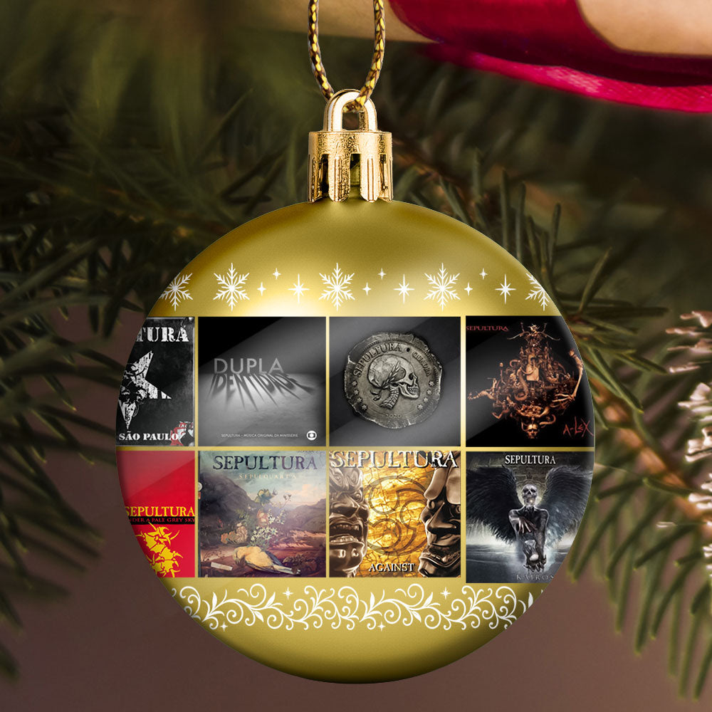 Sepultura Ornament – Metal Legends Meet Holiday Spirit