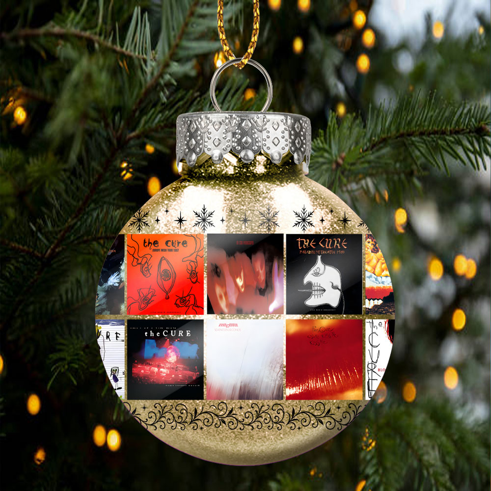 The Cure Ball Ornament – A Dreamy Holiday Keepsake for Lovers of Dark Romance and Sound
