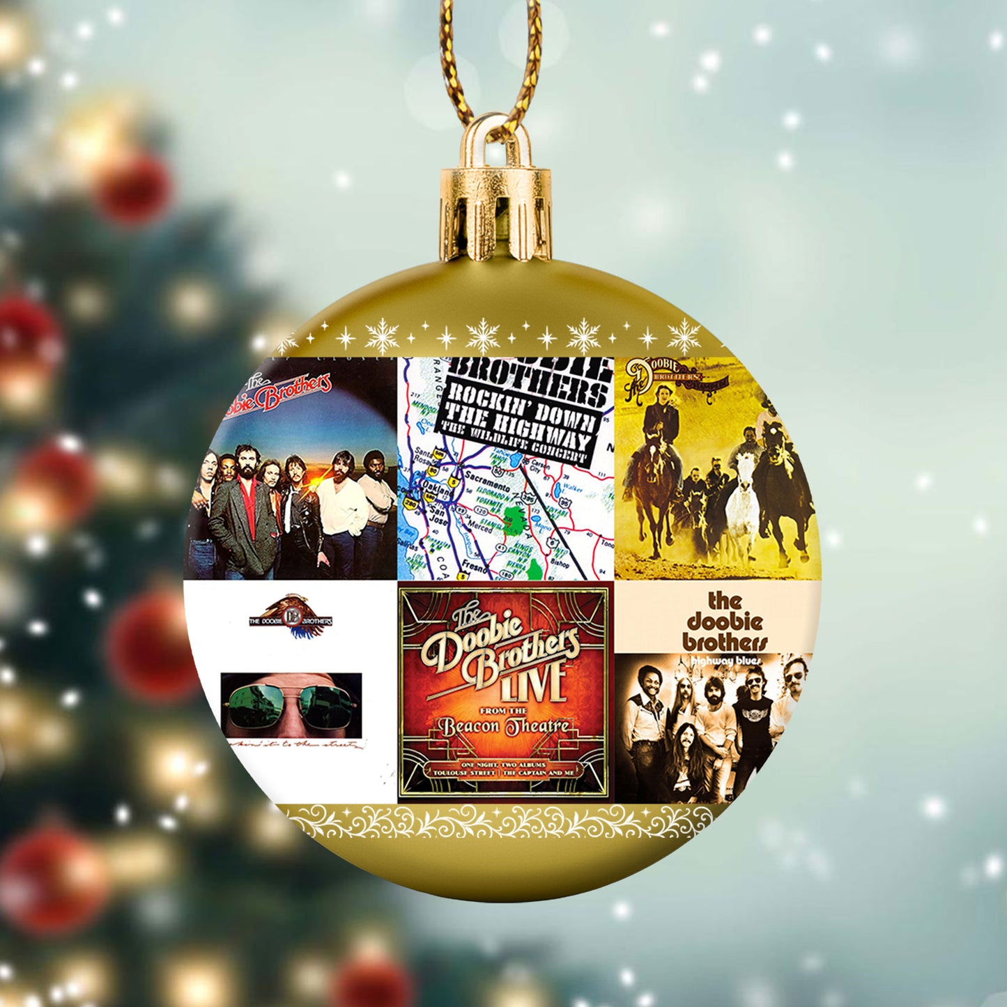 The Doobie Brothers Ball Ornament – A Classic Rock Christmas Gift