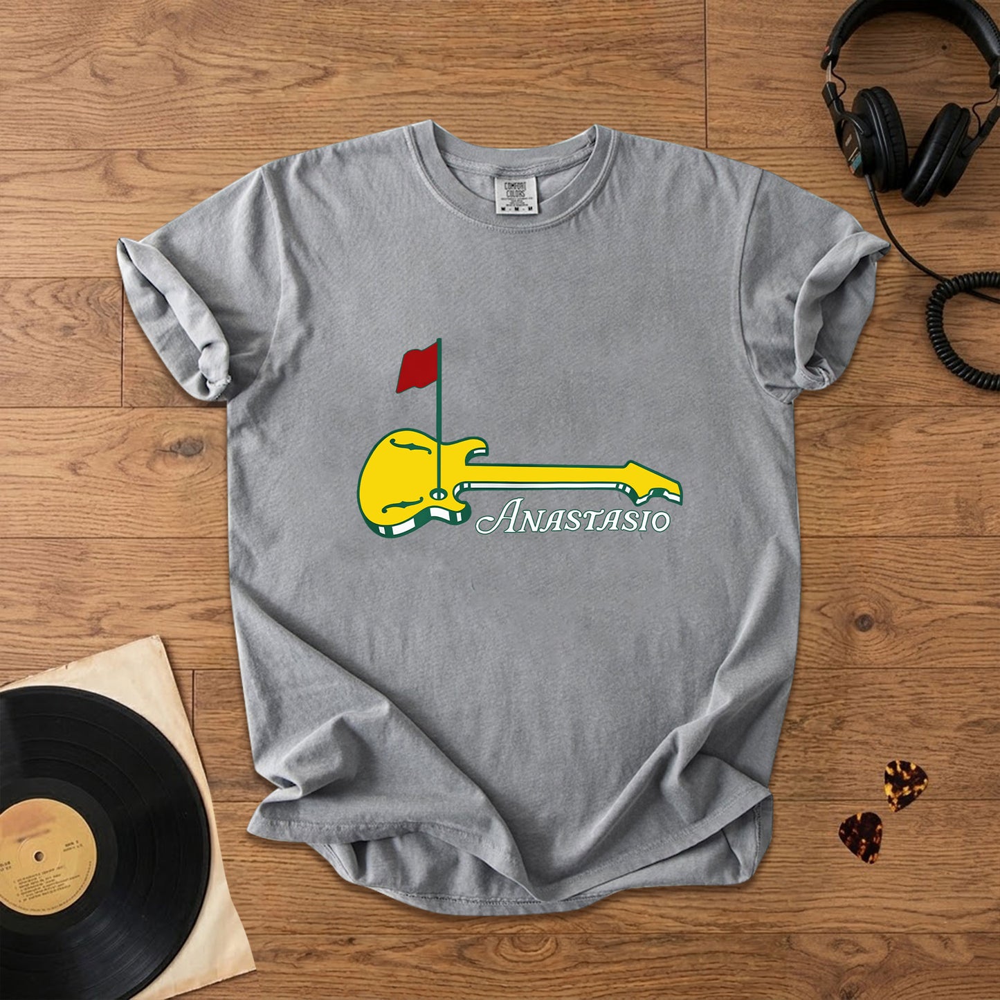 Phish Trey Anastasio Masters Golf  T-Shirt – Retro Music Band Merch Tee
