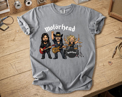 Motörhead Comfort Colors Tee – Lemmy Kilmister Band Members Tribute Classic Rock Shirt