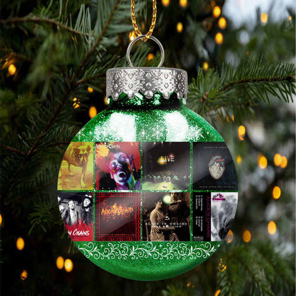 Alice In Chains Ball Ornament – Grunge Legends Meet Holiday Spirit