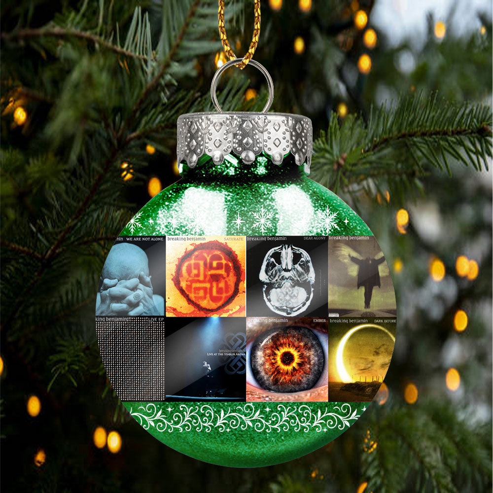 Breaking Benjamin Ornament – A Hard Rock Holiday Glow