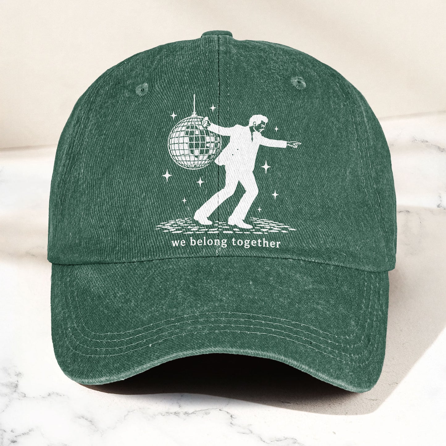 Ritchie Valens We Belong Together Disco Ball Retro Music Merch Denim Cap – Retro Vintage Dad Cap Gift For Dad (With Box)
