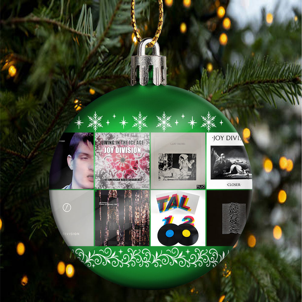 Joy Division Ornament – A Touch of Post-Punk Elegance for the Holidays
