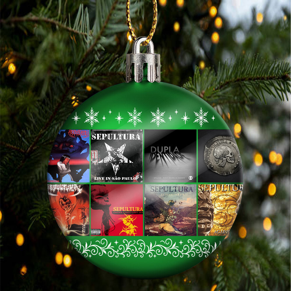 Sepultura Ornament – Metal Legends Meet Holiday Spirit