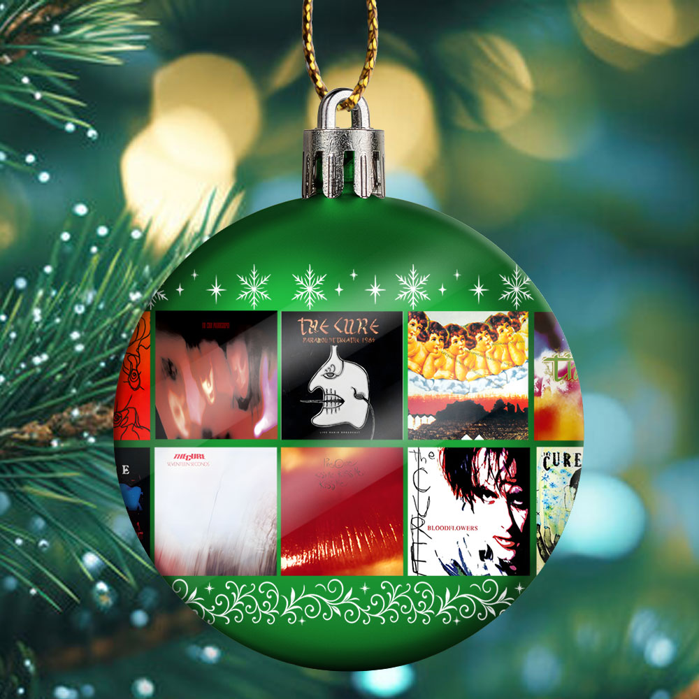 The Cure Ball Ornament – A Dreamy Holiday Keepsake for Lovers of Dark Romance and Sound