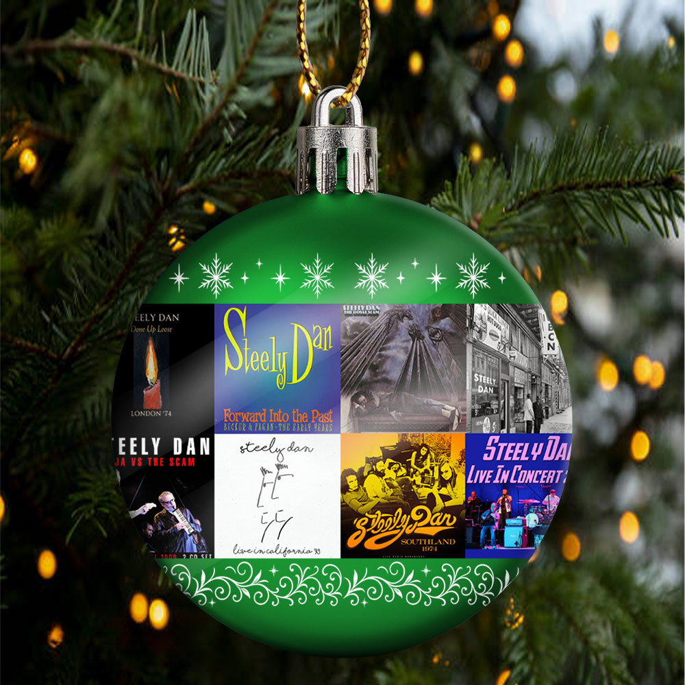 Steely Dan Ball Ornament – Jazz-Rock Elegance for the Holidays