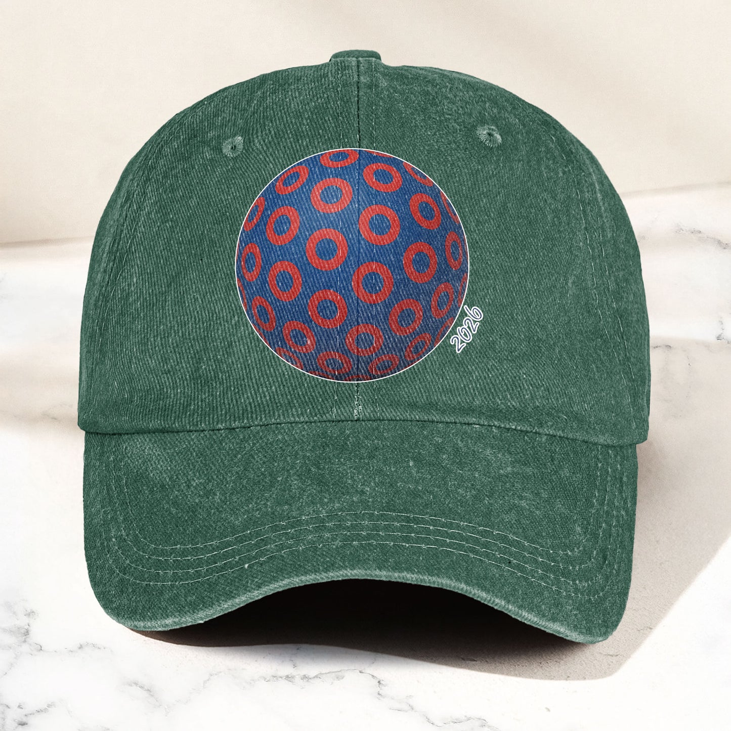 Phish Donut Holographic Denim Cap – Retro Music Phish Cap Gift For Dad (With Box)
