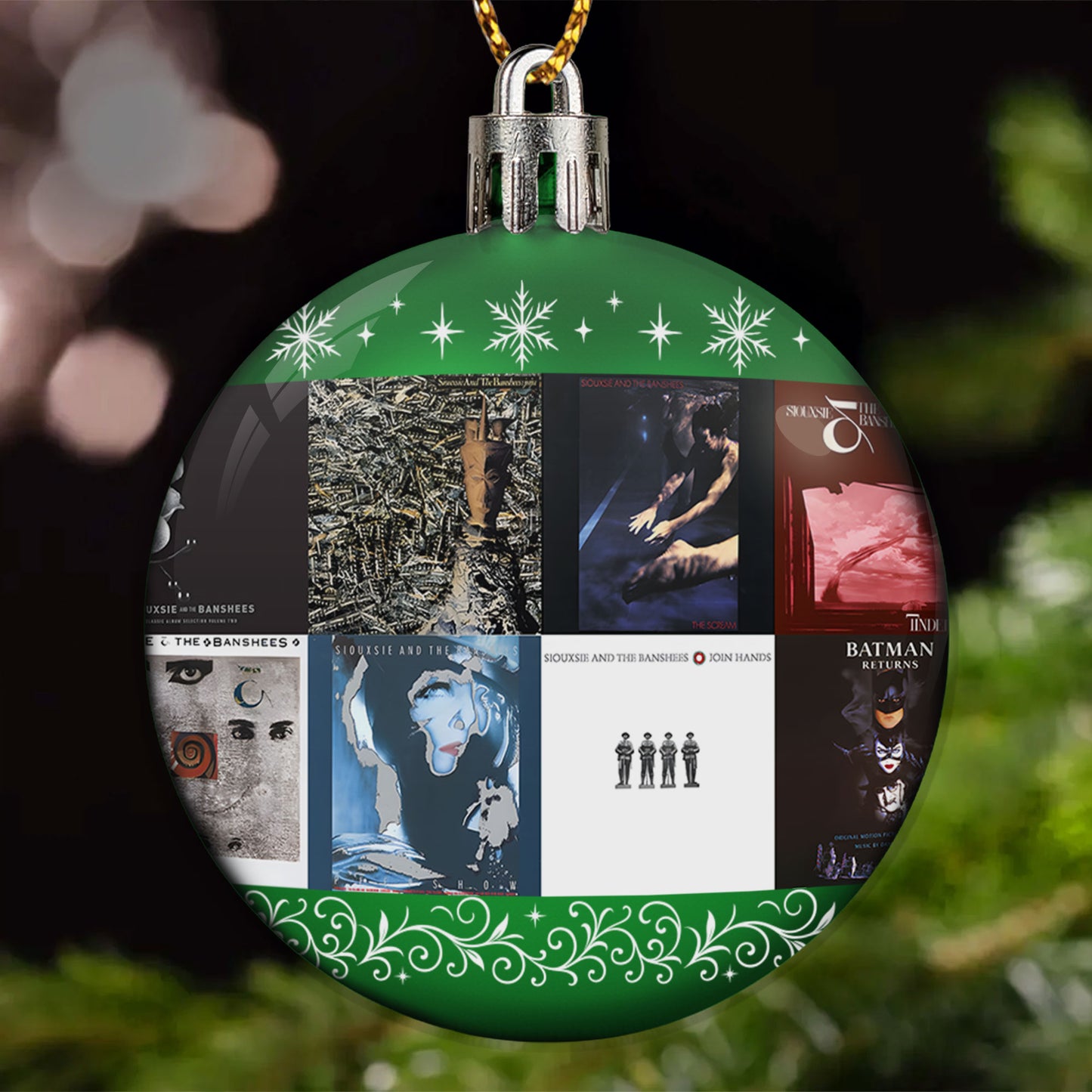 Siouxsie and the Banshees Ball Ornament – Post-Punk Icons
