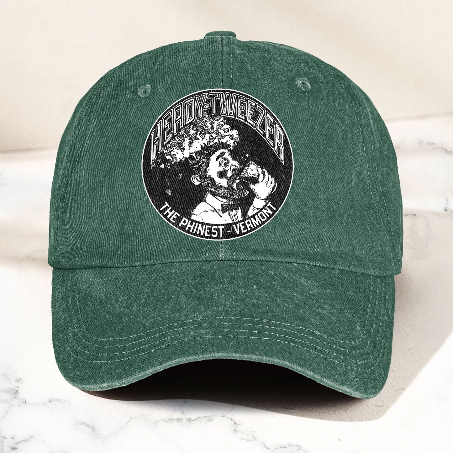 Heady Tweezer Phish Band Denim Cap – Retro Rock Music Merch Cap Gift For Dad (With Box)