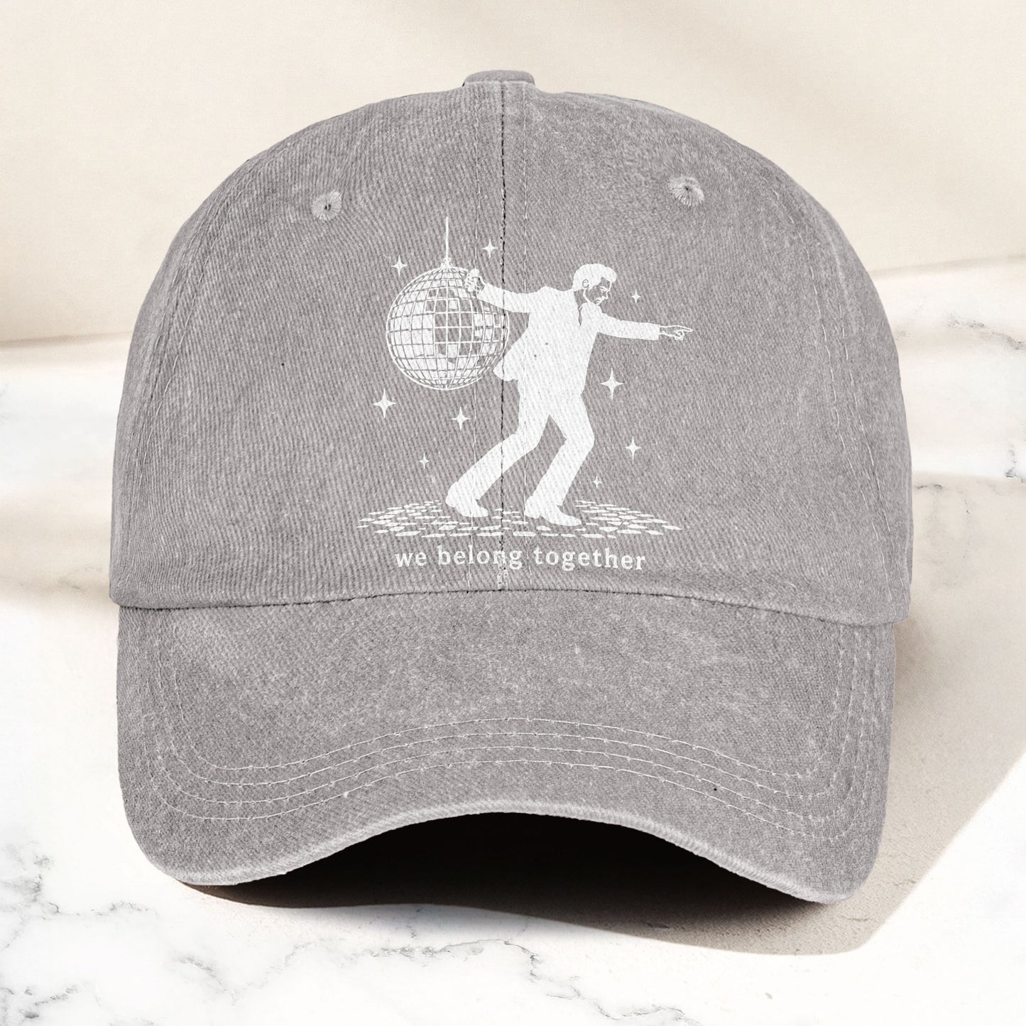 Ritchie Valens We Belong Together Disco Ball Retro Music Merch Denim Cap – Retro Vintage Dad Cap Gift For Dad (With Box)