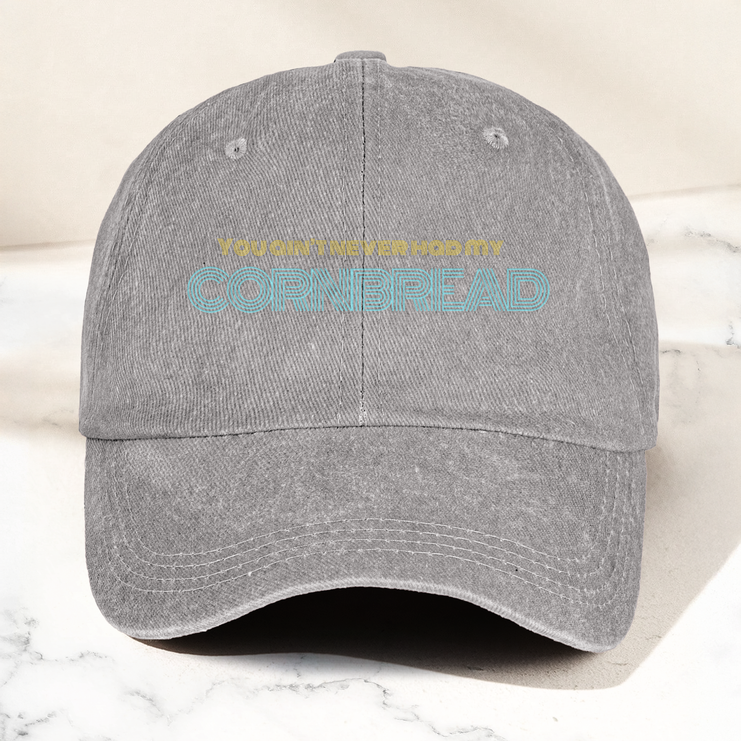 Dave Matthews Band Cornbread Lyrics Denim Cap – Retro Music Cap Gift For Dad (With Box)