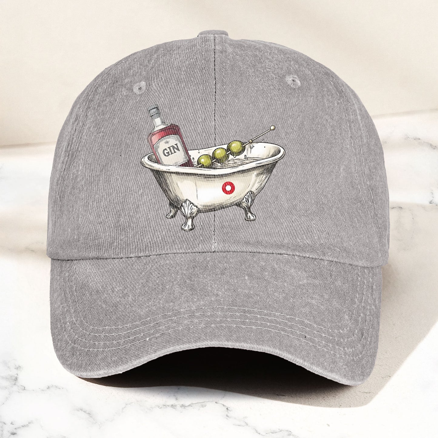 Phish Bath Tub Gin Denim Cap – Retro Music Fan Merch Cap Gift For Dad (With Box)