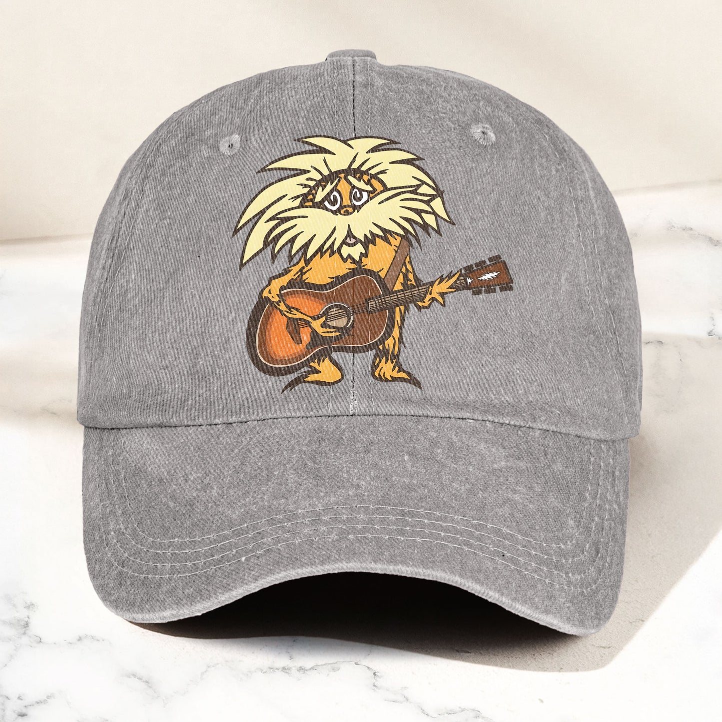 Bob Weir Denim Cap – Retro Bob Weir of Grateful Dead Merch Dad Hat (With Box)
