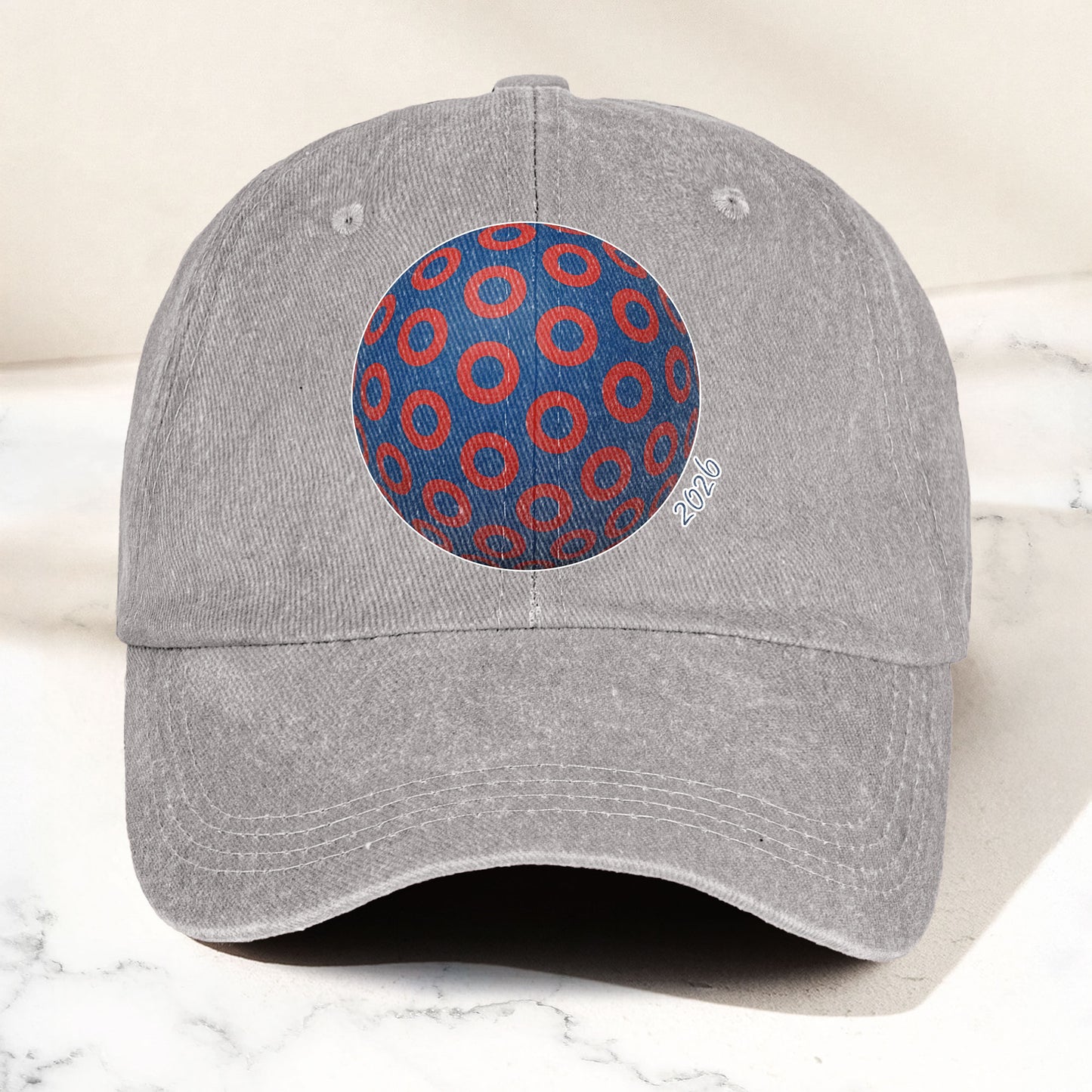 Phish Donut Holographic Denim Cap – Retro Music Phish Cap Gift For Dad (With Box)