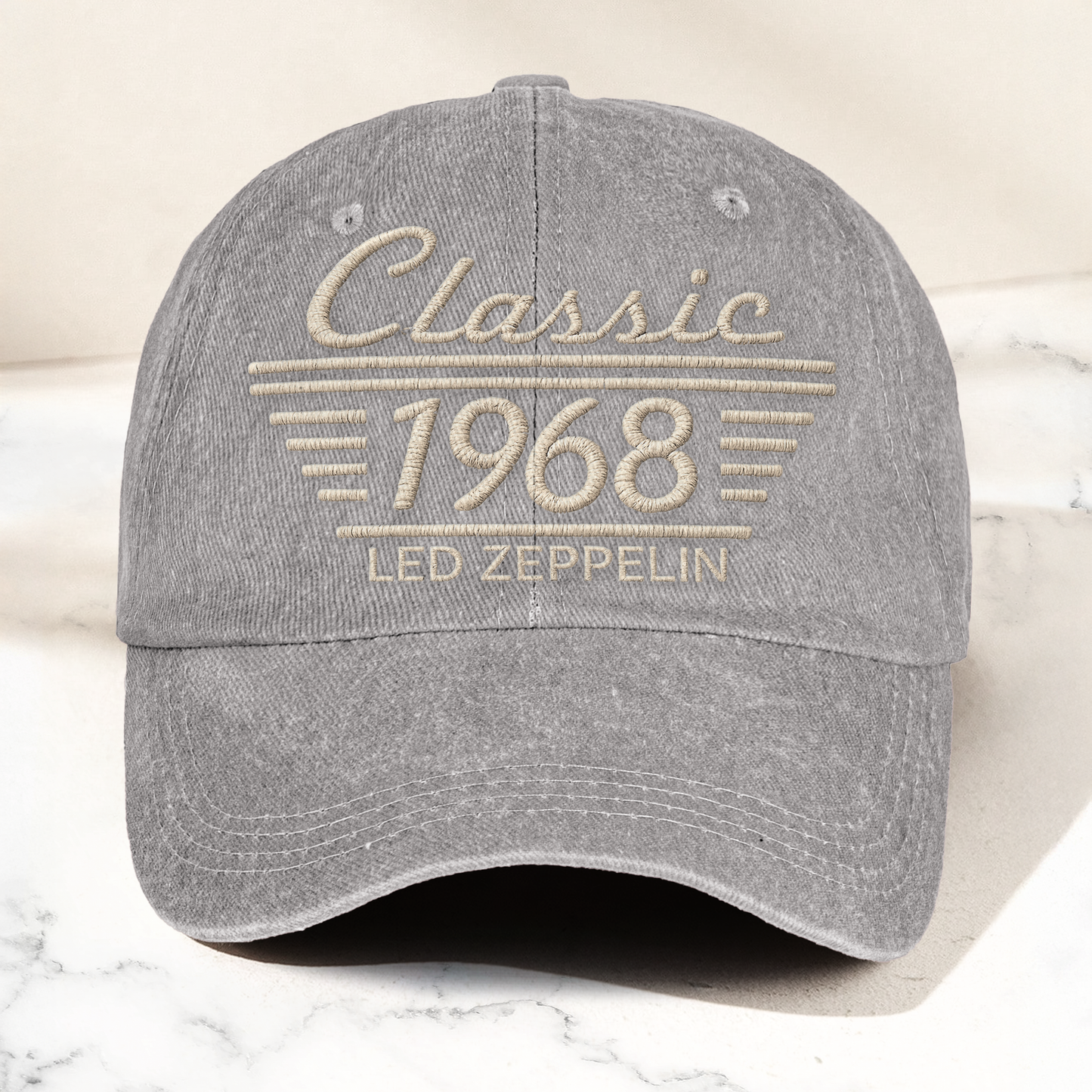 The Beatles Classic 1960 Est Rock And Roll Pop Band Music Merch Graphic Denim Cap – Retro Vintage Dad Cap Gift For Dad (With Box)