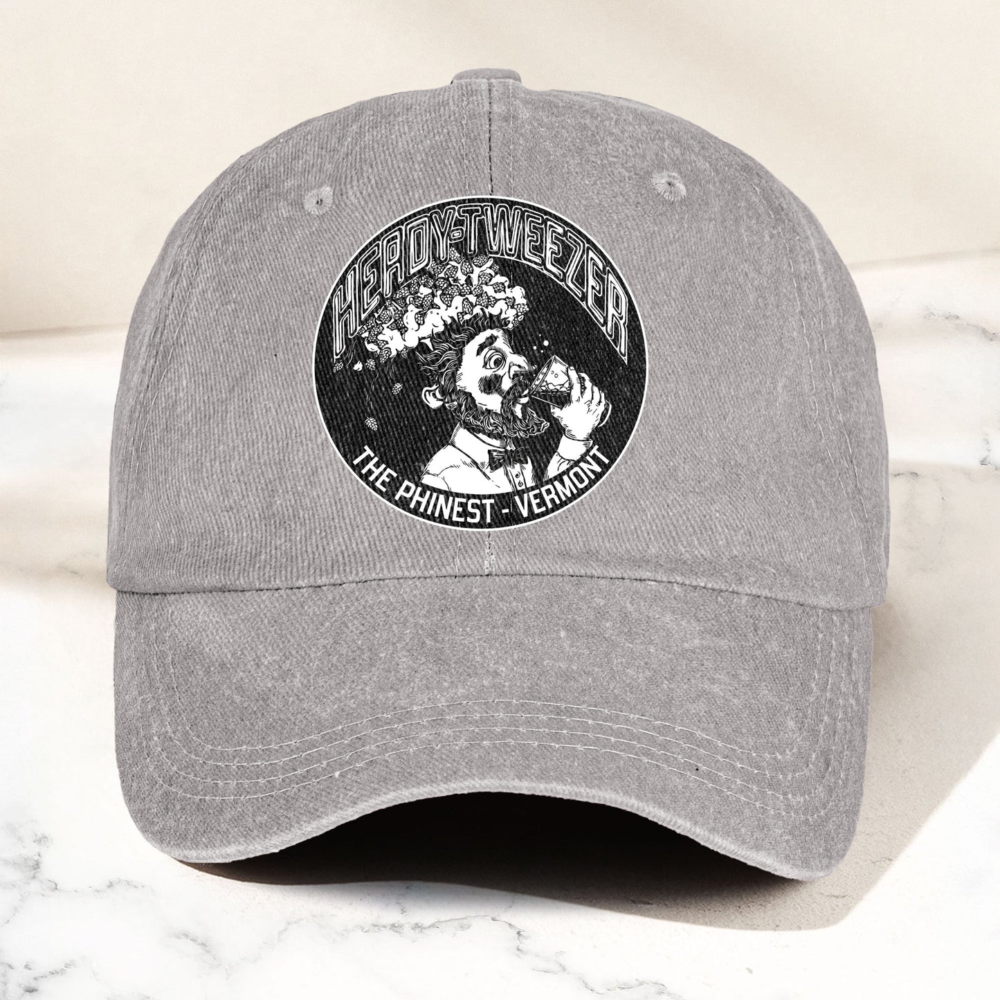 Heady Tweezer Phish Band Denim Cap – Retro Rock Music Merch Cap Gift For Dad (With Box)