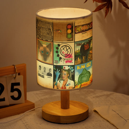 Blink-182 Fabric Lamp – Iconic Album Cover Table Light