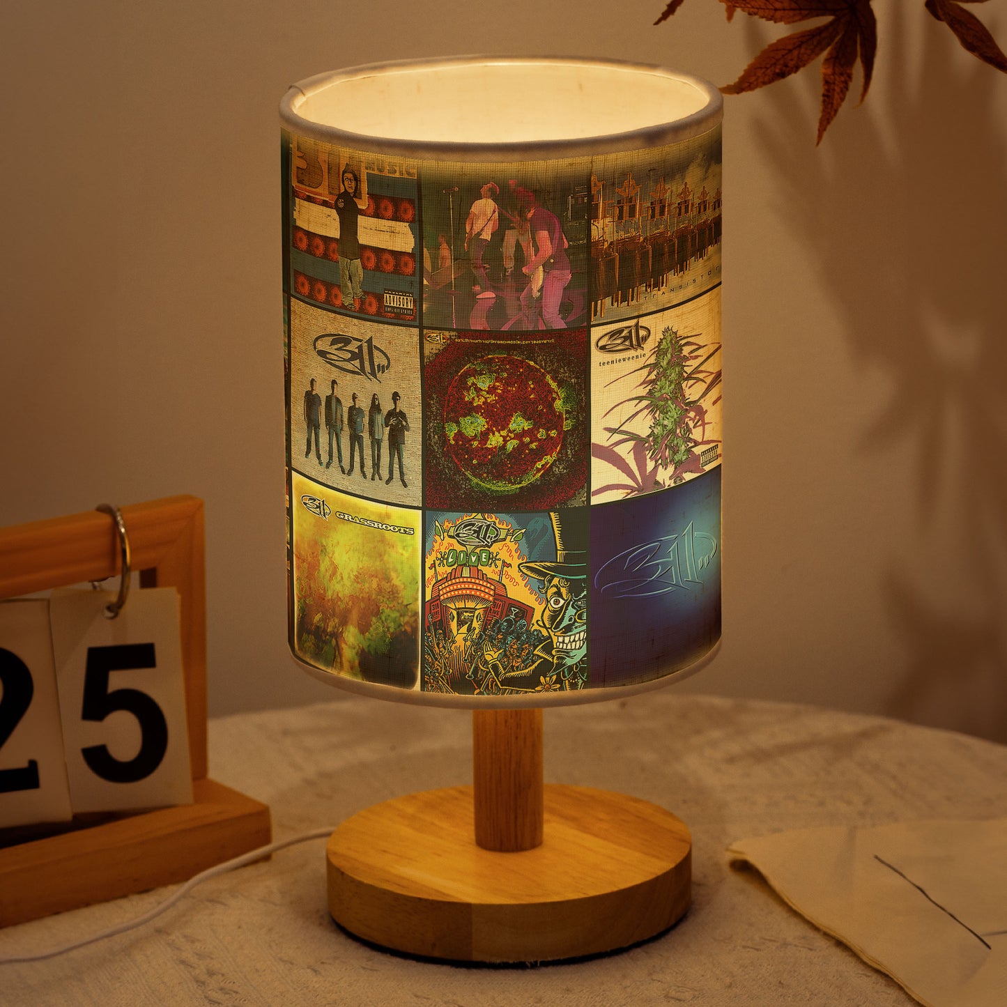 311 Album Cover Lamp – Alternative Rock Reggae Fusion Night Light