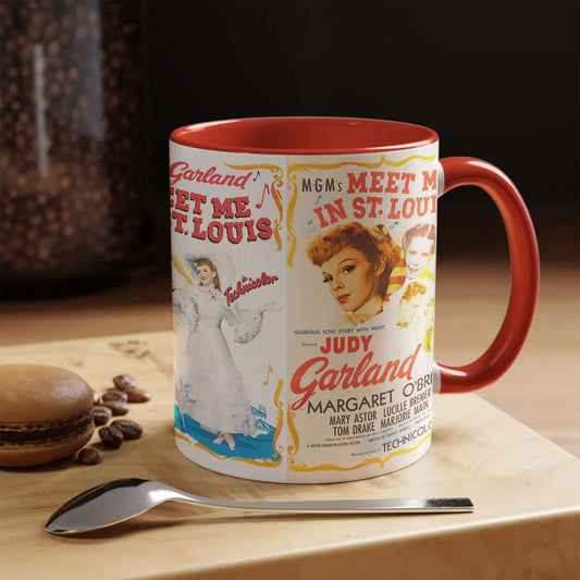 Meet Me in St. Louis Movie Poster Accent Mug – Judy Garland Classic Musical