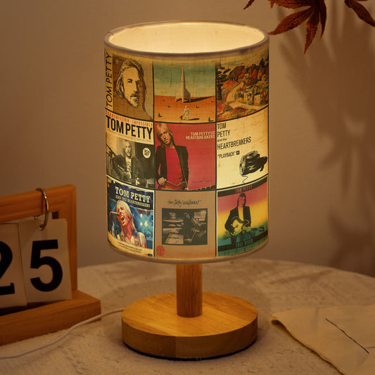 Tom Petty Album Cover Lamp – Classic Rock Americana Table Light