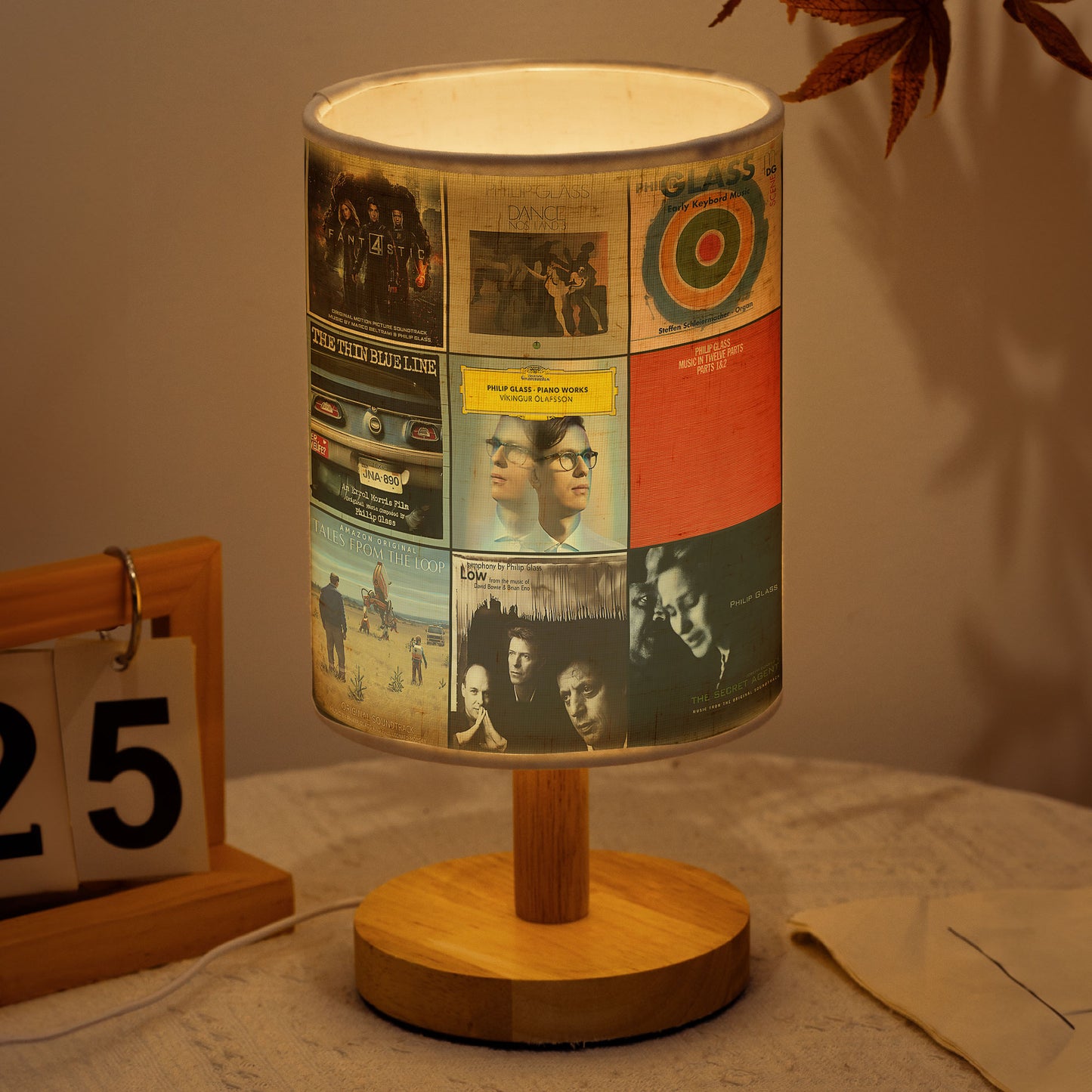 Philip Glass Lamp – Minimalist Light for Modern Minds 🎶✨
