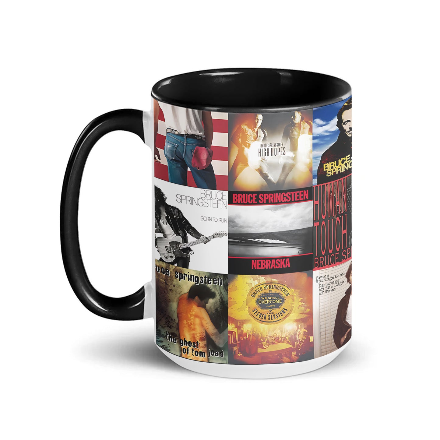 Bruce Springsteen Accent Mug – Classic Rock Nostalgia Gift for Fans