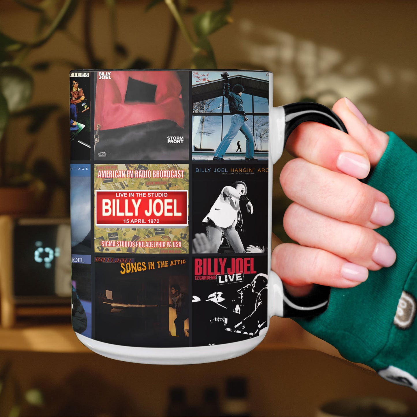 Billy Joel Accent Mug – Piano Man Memories in Every Sip