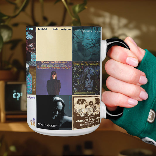 Todd Rundgren Accent Mug – Art Rock Visionary Album Art Collection
