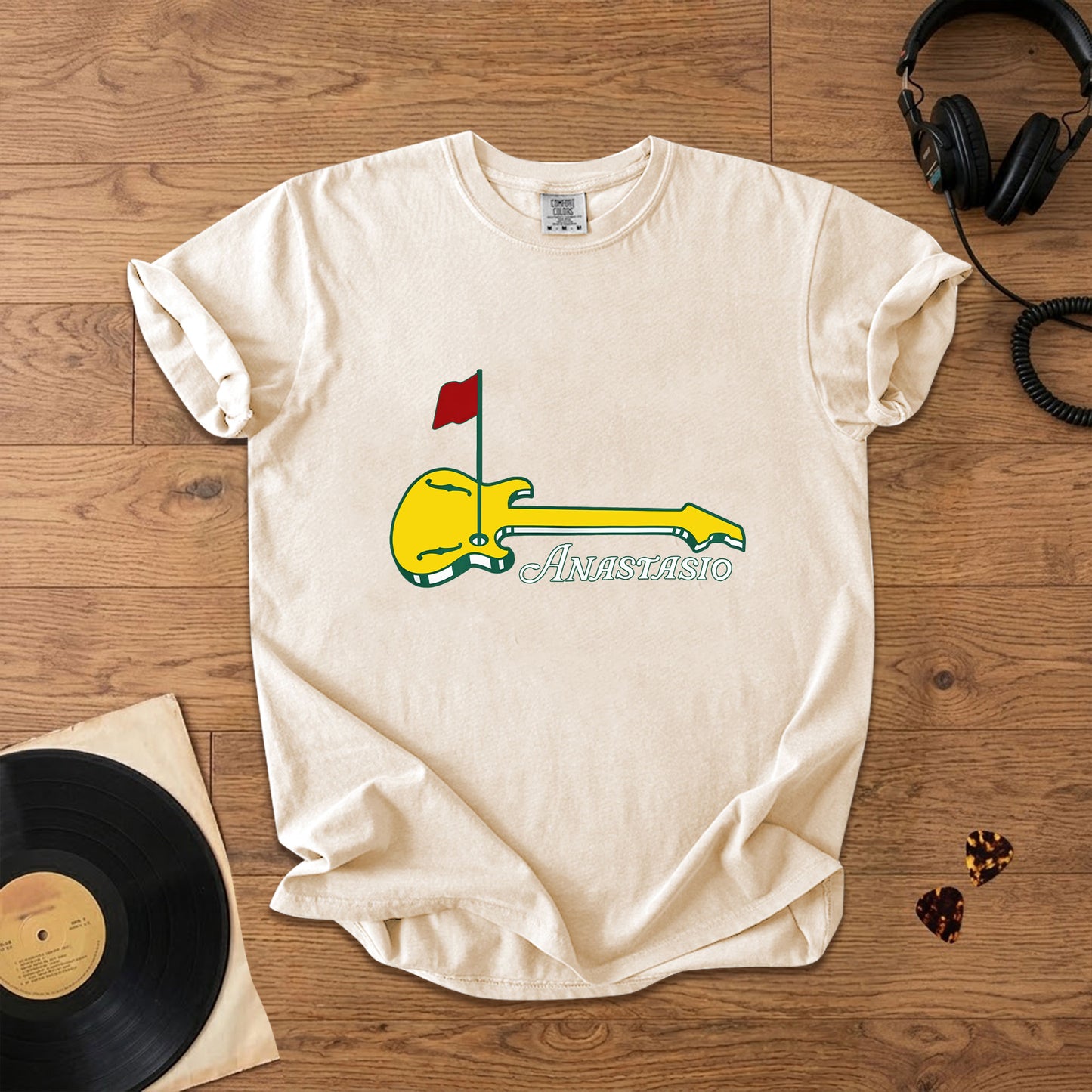Phish Trey Anastasio Masters Golf  T-Shirt – Retro Music Band Merch Tee