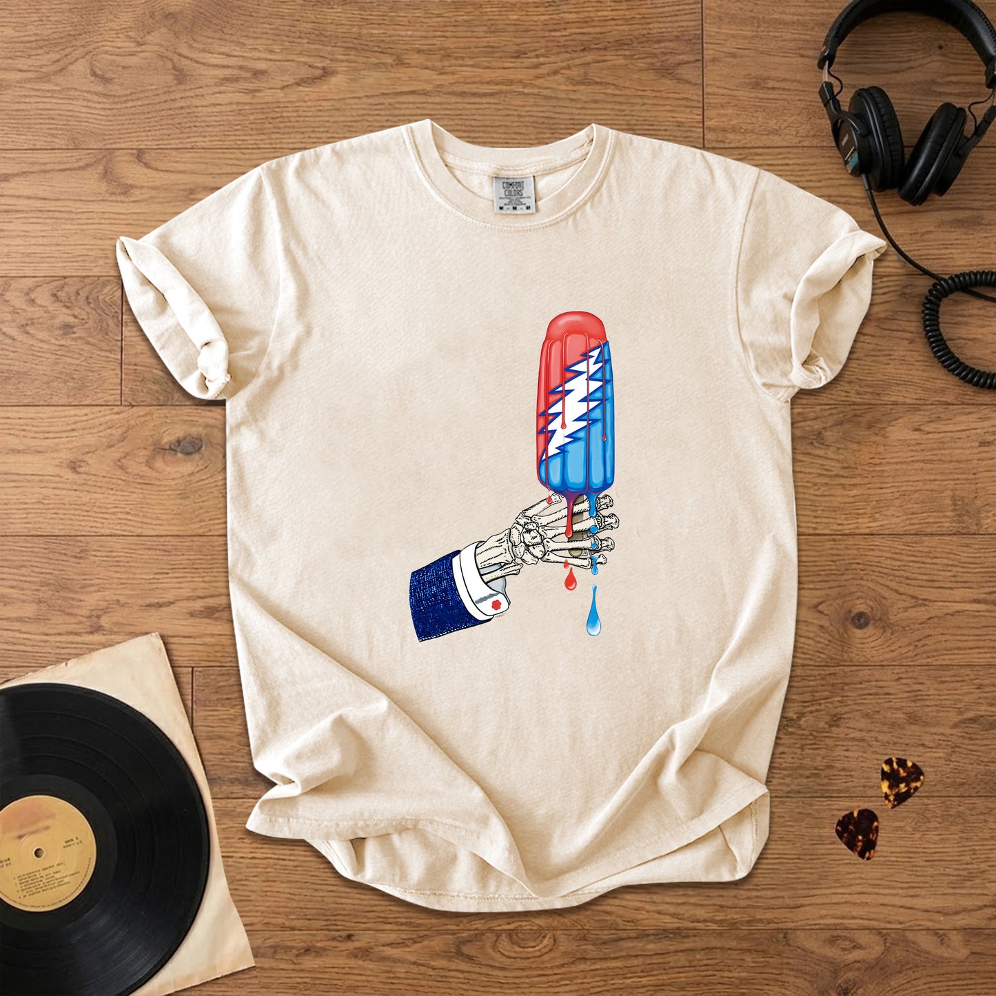 Grateful Dead Rocket Pop T-Shirt – Retro Rock Music Band Merch Tee