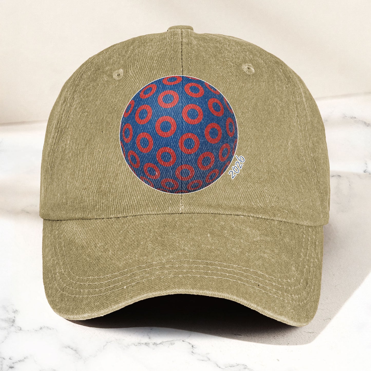 Phish Donut Holographic Denim Cap – Retro Music Phish Cap Gift For Dad (With Box)