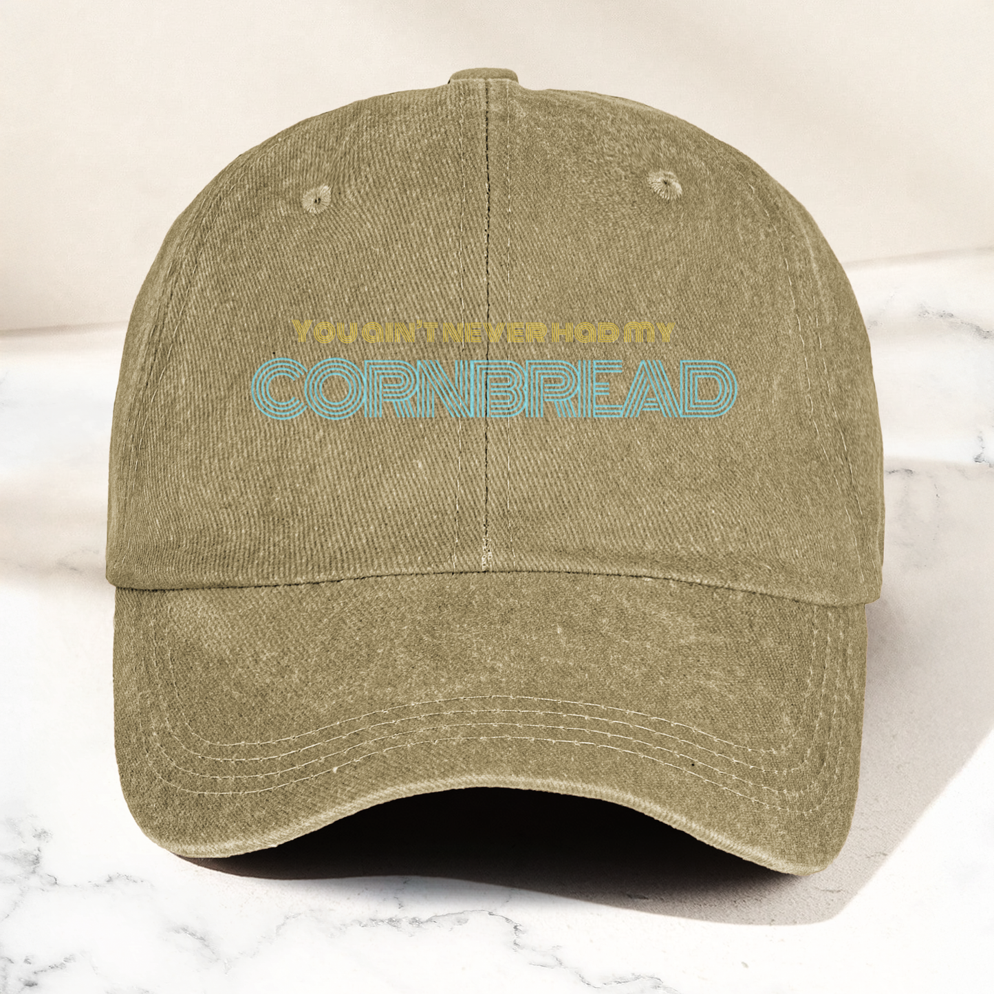 Dave Matthews Band Cornbread Lyrics Denim Cap – Retro Music Cap Gift For Dad (With Box)