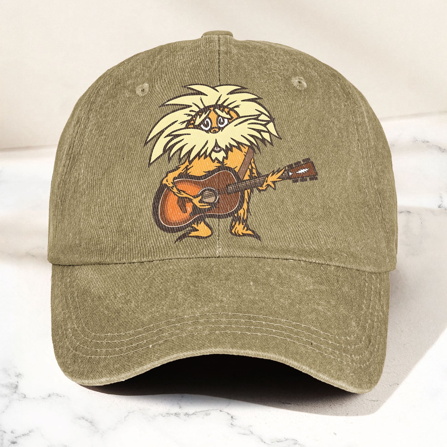 Bob Weir Denim Cap – Retro Bob Weir of Grateful Dead Merch Dad Hat (With Box)
