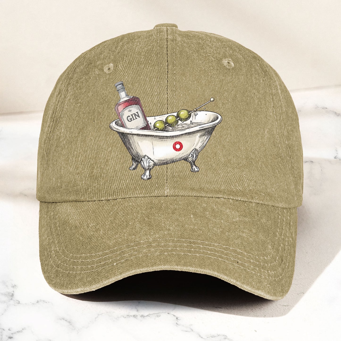 Phish Bath Tub Gin Denim Cap – Retro Music Fan Merch Cap Gift For Dad (With Box)
