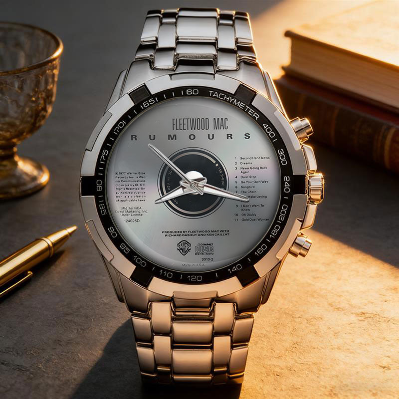 Fleetwood Mac Albums Collection Watch - Multiple Classic Album Designs Available