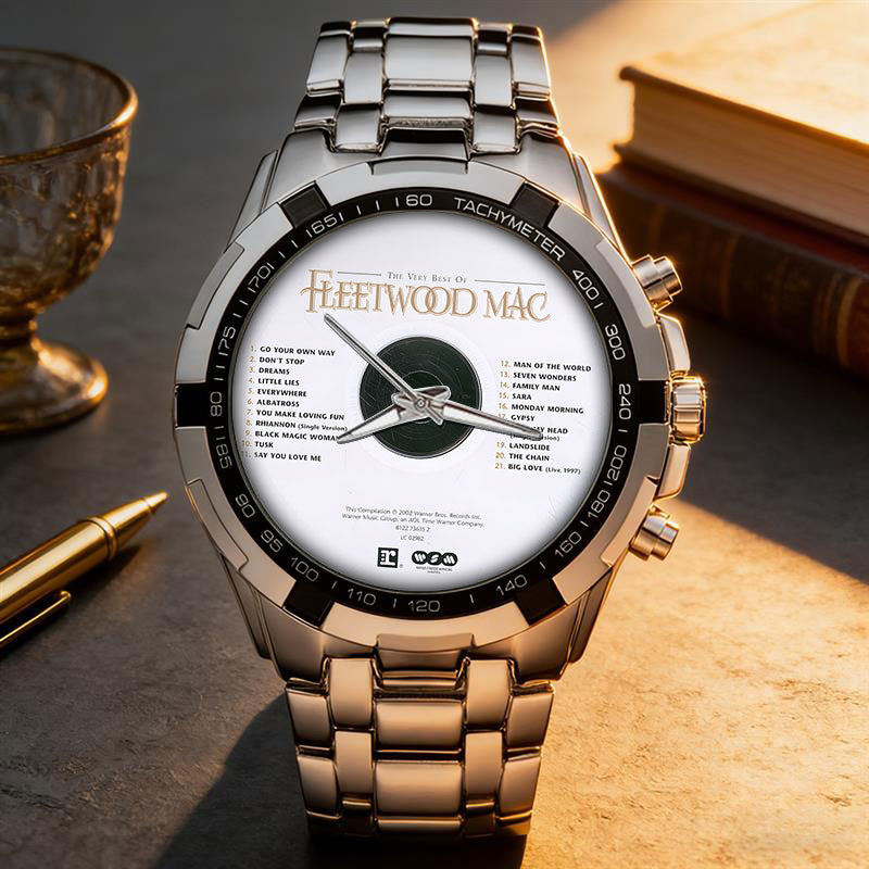Fleetwood Mac Albums Collection Watch - Multiple Classic Album Designs Available