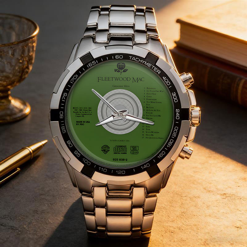 Fleetwood Mac Albums Collection Watch - Multiple Classic Album Designs Available