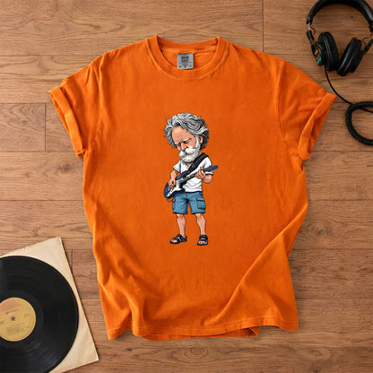 Grateful Dead Accent Tee – Bob Weir Guitarist Graphic Shirt