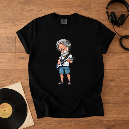 Grateful Dead Accent Tee – Bob Weir Guitarist Graphic Shirt