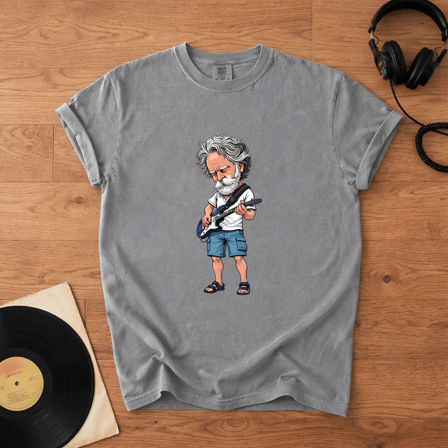 Grateful Dead Accent Tee – Bob Weir Guitarist Graphic Shirt